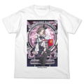 Girls Band Cry - Original Illustration Of Tomo Ebizuka Full Color T-shirt Bleeding Hearts Ver. (White | Size M) thumbnail 1