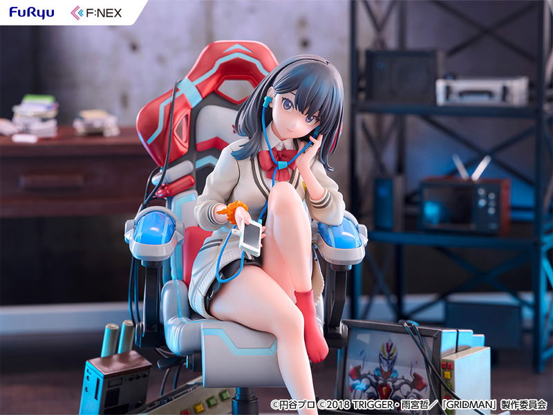 SSSS.Gridman 1/7 Scale Pre-Painted Figure: Takarada Rikka Gaming Chair Ver. image 12