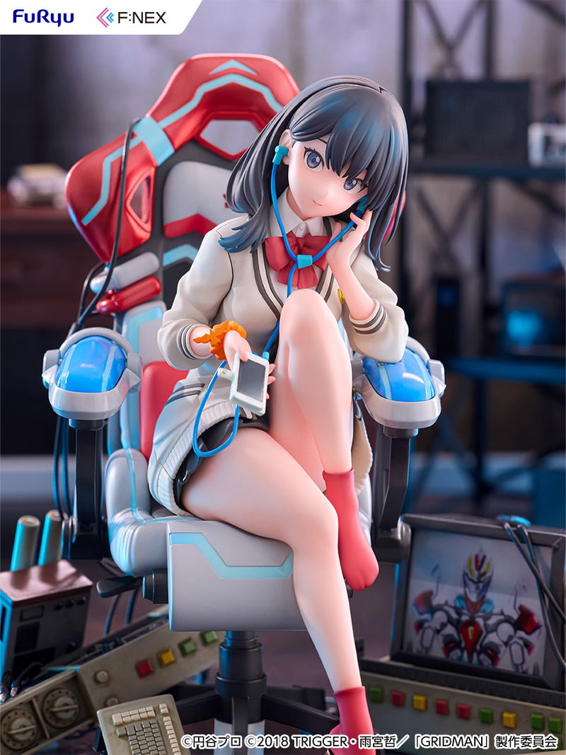 SSSS.Gridman 1/7 Scale Pre-Painted Figure: Takarada Rikka Gaming Chair Ver. image 9