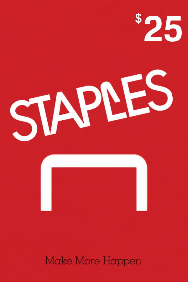 Staples Gift Card 25 USD | US Account digital — Import Game Deal