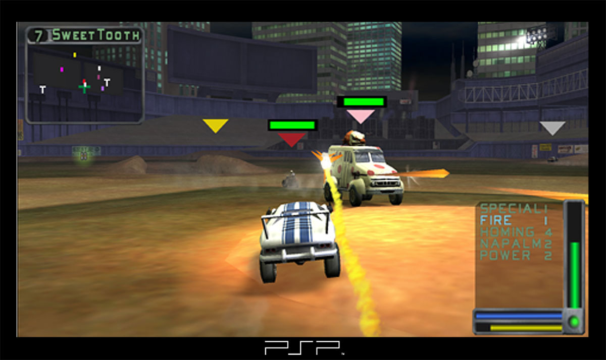 Jeu Twisted Metal Head-On Sur Sony PSP - Très Bon état - PEGI 12