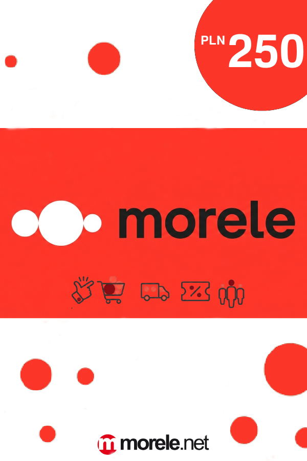 Morele.net Gift Card 250 PLN | Poland Account digital — Import Game Deal