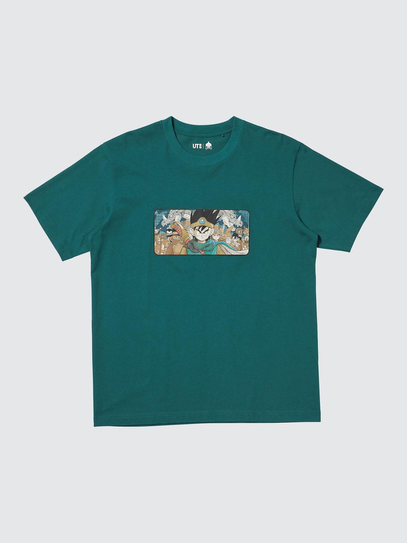 UT Dragon Quest Graphic T-shirt (Green | Size S) image 1