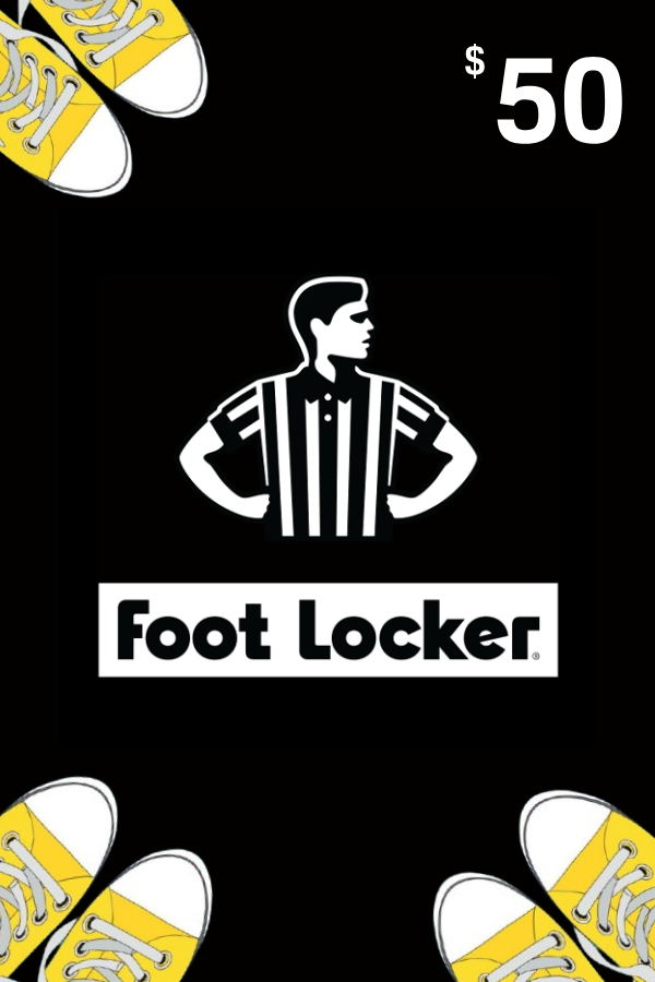 Foot Locker Gift Card 50 USD | US Account digital — Import Game Deal