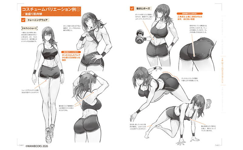 How To Draw Muscle Girls For The First Time - Master The Muscle Points! image 5