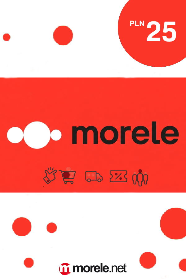 Morele.net Gift Card 25 PLN | Poland Account digital — Import Game Deal