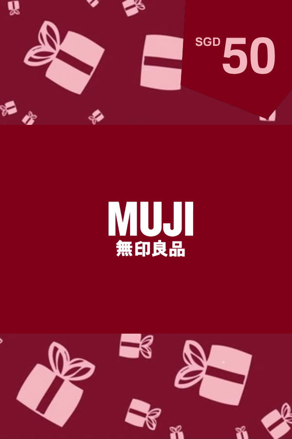 Muji Gift Card 50 SGD | Singapore Account digital — Import Game Deal