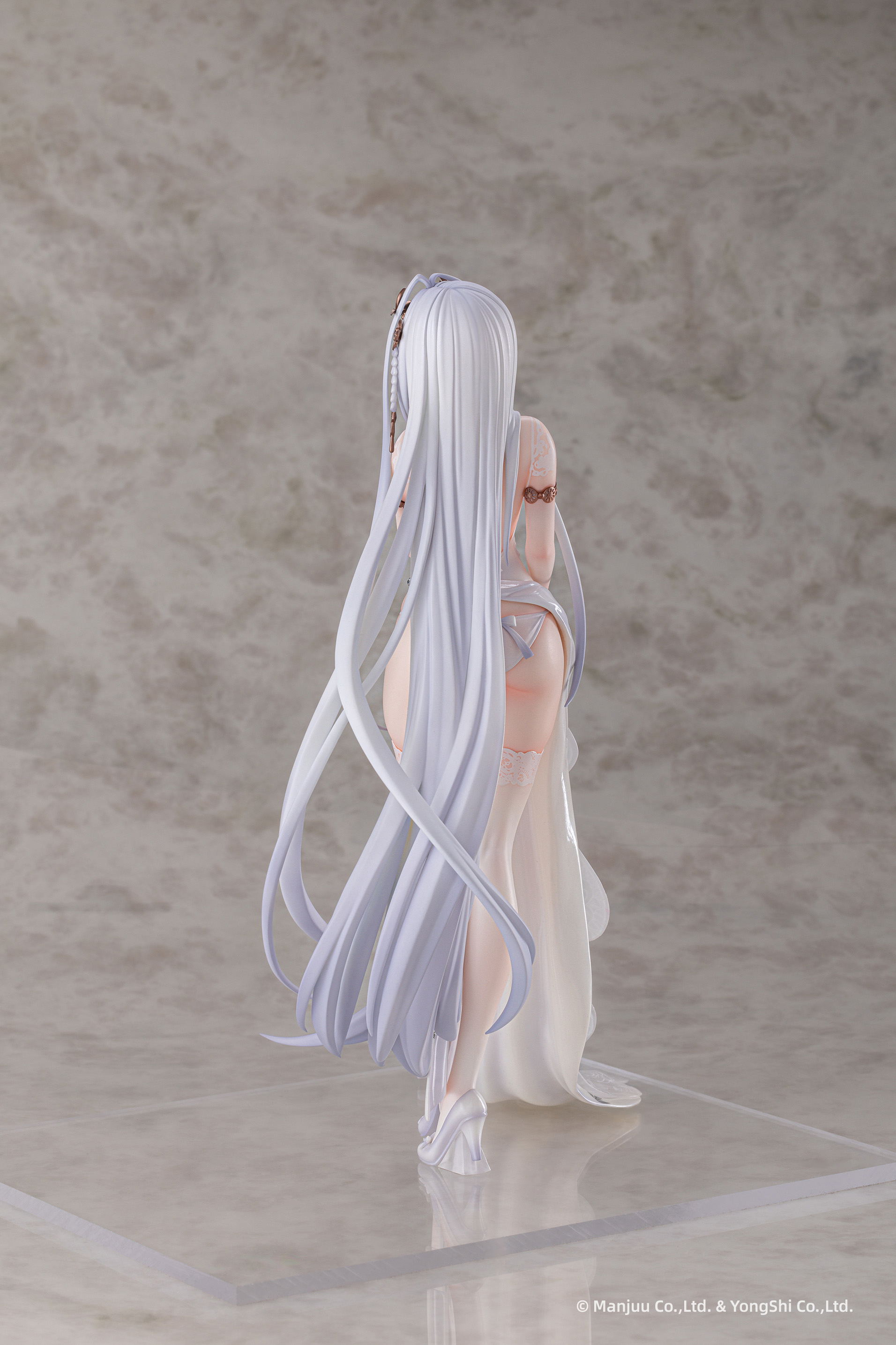 Azur Lane 1/6 Scale Pre-Painted Figure: Emden Moonsilver Union Ver. (White)