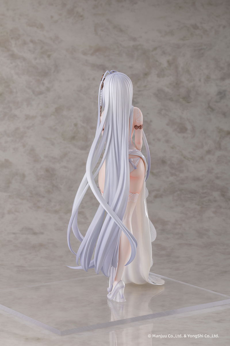 Azur Lane 1/6 Scale Pre-Painted Figure: Emden Moonsilver Union Ver. (White) image 2