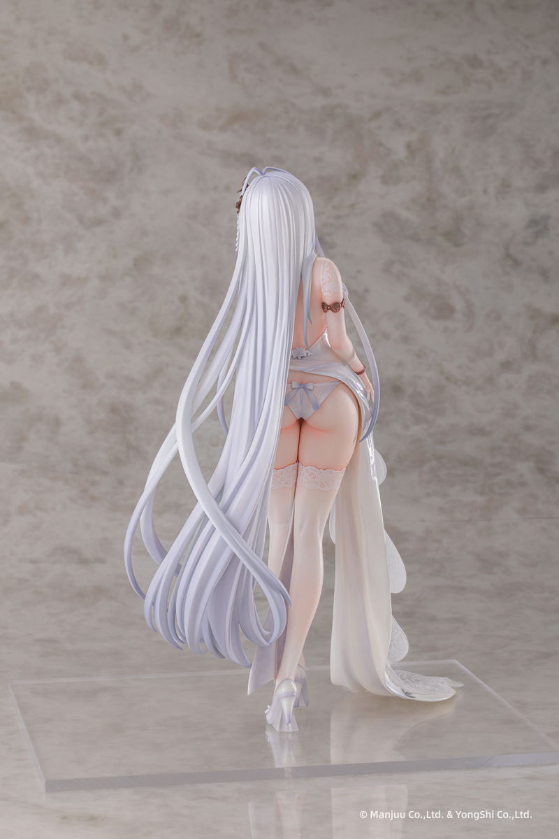 Azur Lane 1/6 Scale Pre-Painted Figure: Emden Moonsilver Union Ver. (White) image 3