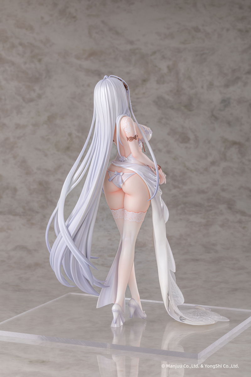Azur Lane 1/6 Scale Pre-Painted Figure: Emden Moonsilver Union Ver. (White) image 4