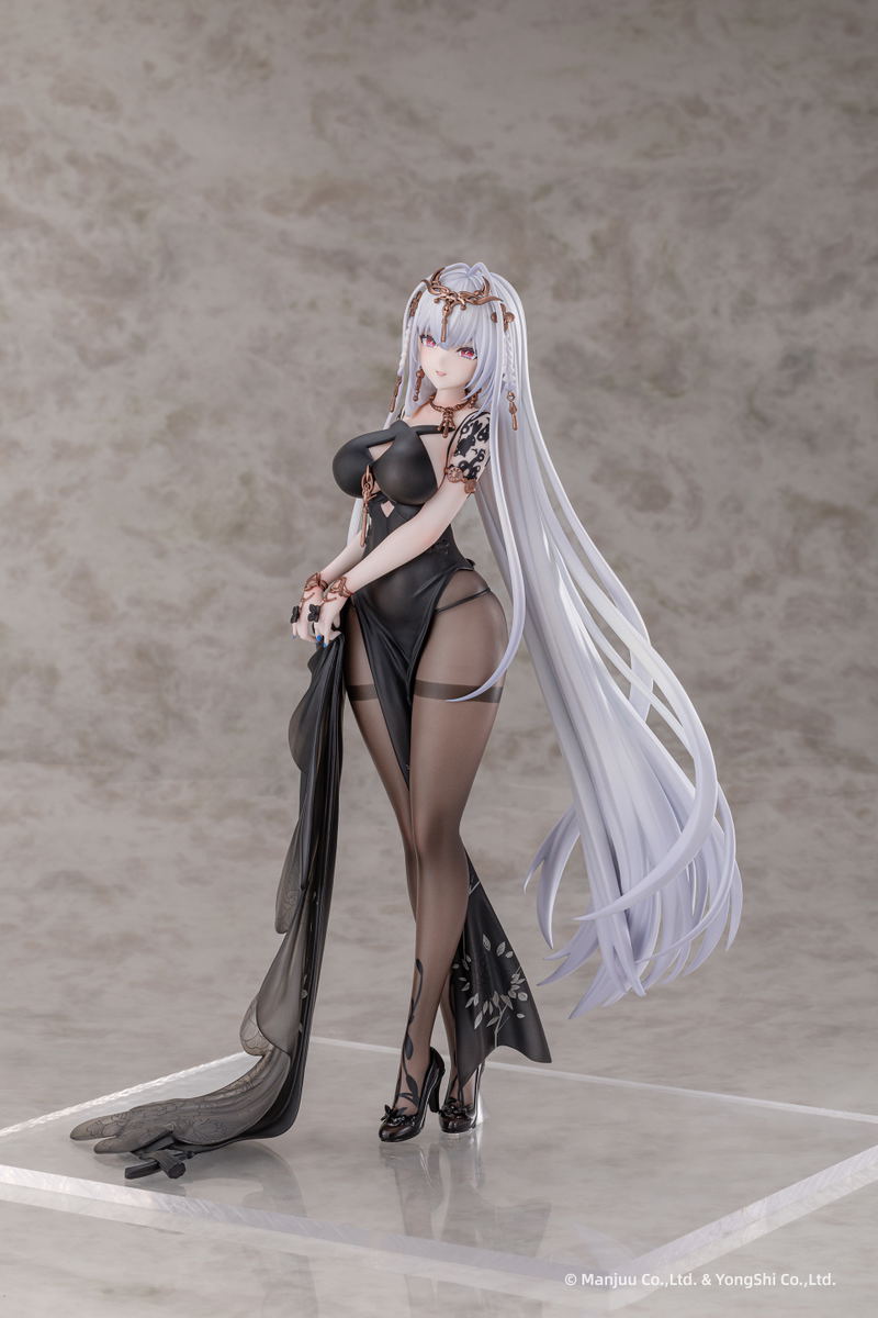 Azur Lane 1/6 Scale Pre-Painted Figure: Emden Moonsilver Union Ver. (Black) image 2