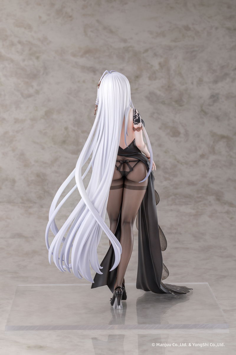 Azur Lane 1/6 Scale Pre-Painted Figure: Emden Moonsilver Union Ver. (Black) image 3