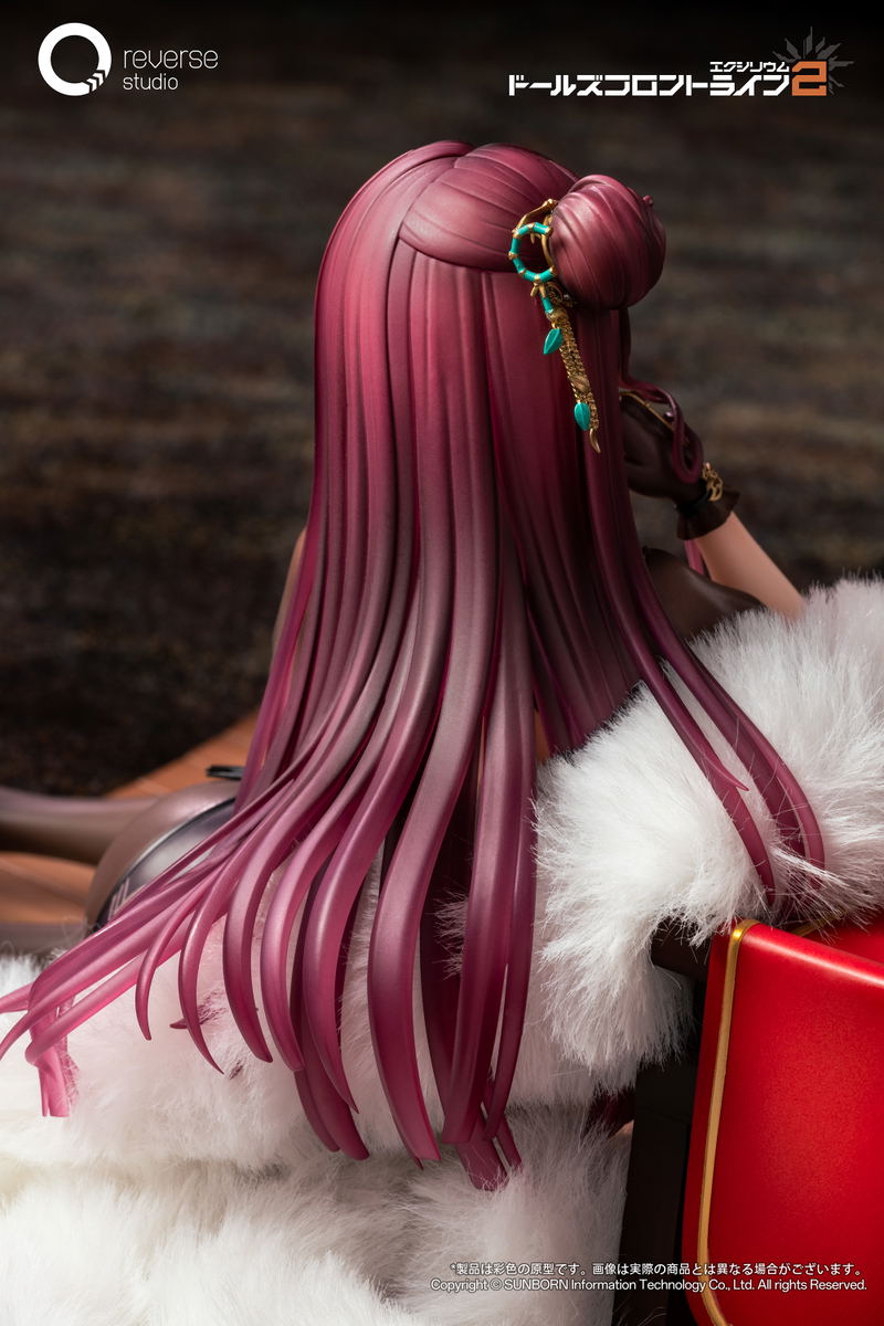 Girls' Frontline 2 Exilium 1/6 Scale Pre-Painted Figure: Makiatto Embroidered Bamboo, Blooming Shadows Ver. image 12