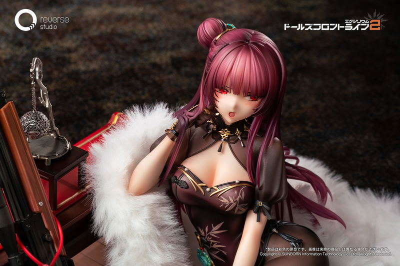 Girls' Frontline 2 Exilium 1/6 Scale Pre-Painted Figure: Makiatto Embroidered Bamboo, Blooming Shadows Ver. image 13
