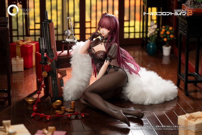 Girls' Frontline 2 Exilium 1/6 Scale Pre-Painted Figure: Makiatto Embroidered Bamboo, Blooming Shadows Ver. image 16