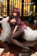 Girls' Frontline 2 Exilium 1/6 Scale Pre-Painted Figure: Makiatto Embroidered Bamboo, Blooming Shadows Ver. thumbnail 18