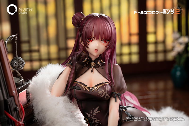 Girls' Frontline 2 Exilium 1/6 Scale Pre-Painted Figure: Makiatto Embroidered Bamboo, Blooming Shadows Ver. image 20