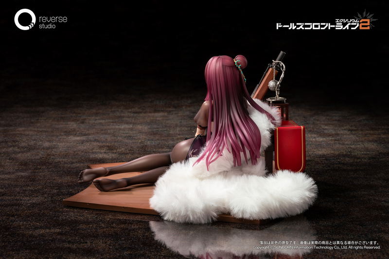 Girls' Frontline 2 Exilium 1/6 Scale Pre-Painted Figure: Makiatto Embroidered Bamboo, Blooming Shadows Ver. image 4