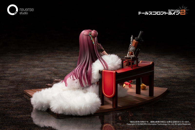 Girls' Frontline 2 Exilium 1/6 Scale Pre-Painted Figure: Makiatto Embroidered Bamboo, Blooming Shadows Ver. image 5