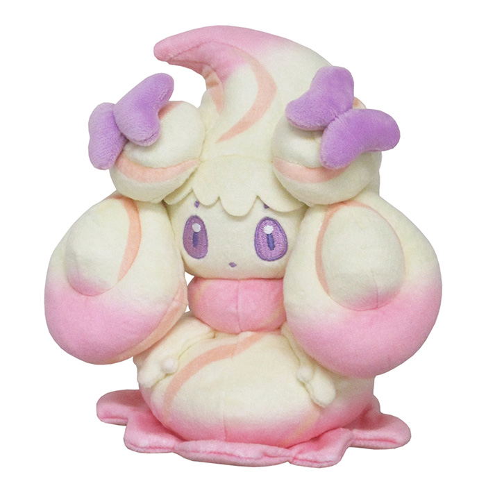 Pokemon All Star Collection Plush PP181: Alcremie (Ruby Mix) Ribbon Candy (S) image 1