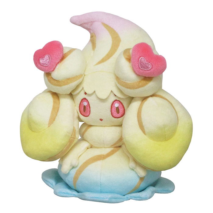 Pokemon All Star Collection Plush PP182: Alcremie (Triple Mix) Heart Candy (S) — Import Game Deal