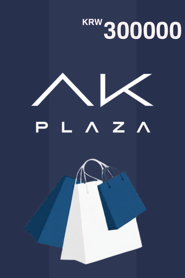 AK Plaza Gift Card 300,000 KRW | Korea Account digital — Import Game Deal