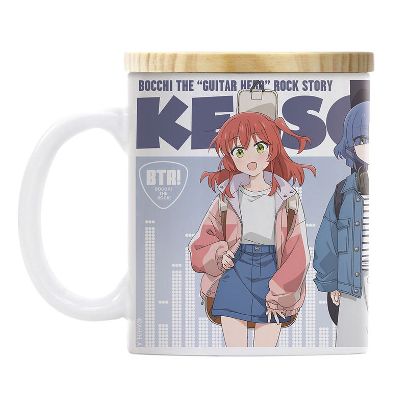 Anime Bocchi The Rock! - Kessoku Band Full Color Mug With Lid Street Fashion Ver. image 4