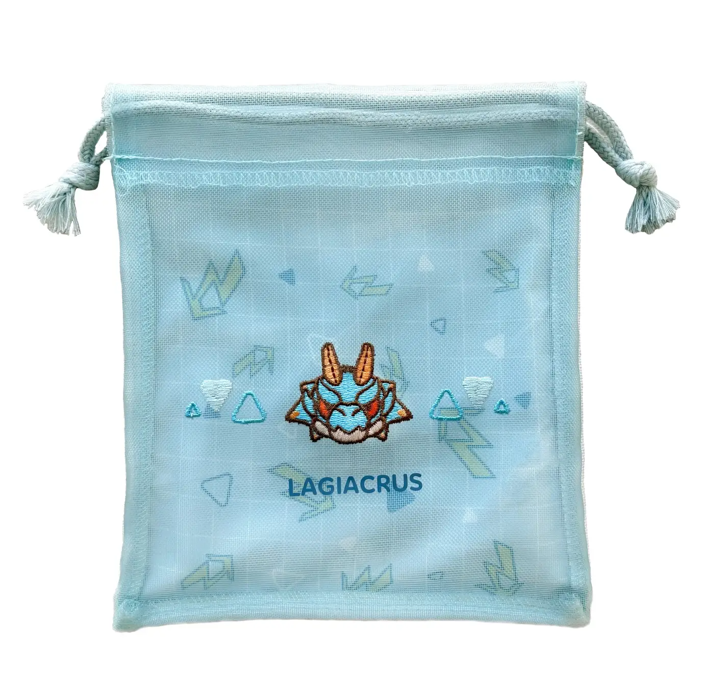 Monster Hunter MonDefo Mesh Kinchaku Pouch Lagiacrus