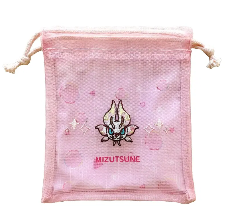 Monster Hunter MonDefo Mesh Kinchaku Pouch Mizutsune image 1