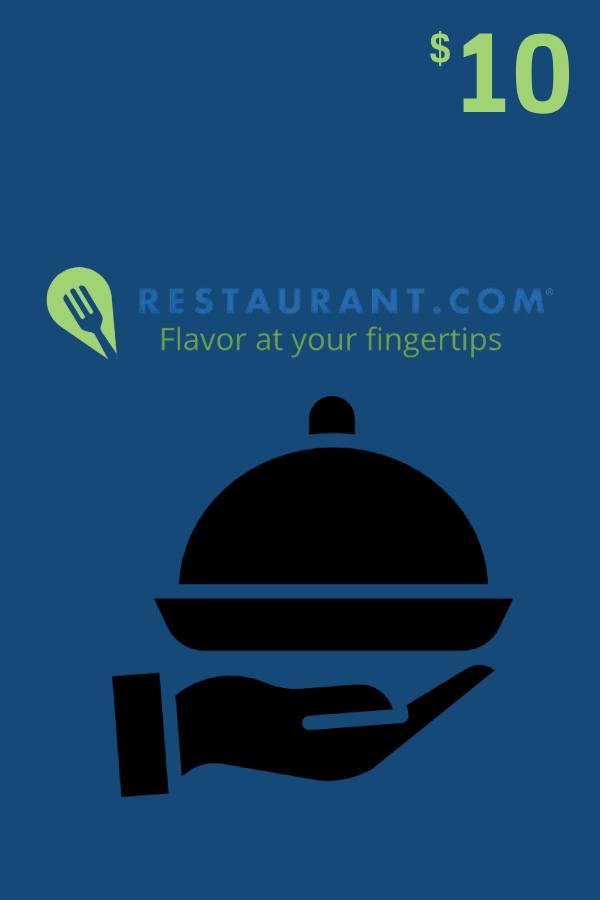 Restaurant.com Gift Card 10 USD | US Account <span class="ext ext_digital">digital</span> image 1