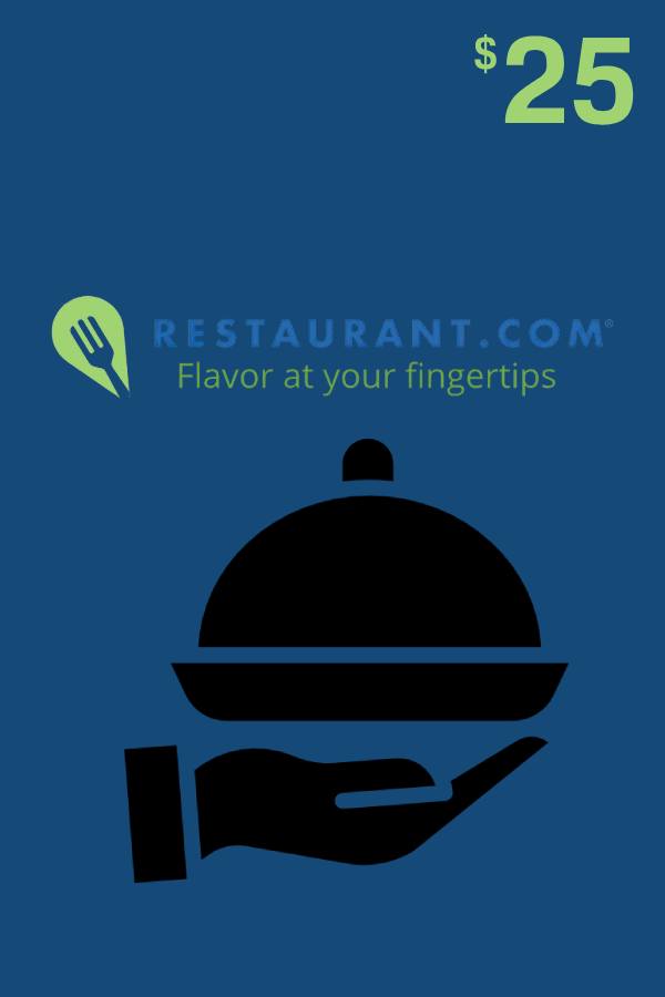 Restaurant.com Gift Card 25 USD | US Account <span class="ext ext_digital">digital</span> image 1