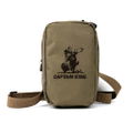 Yuru Camp x Captain Stag Mini Shoulder Pouch (Sand Khaki) thumbnail 2