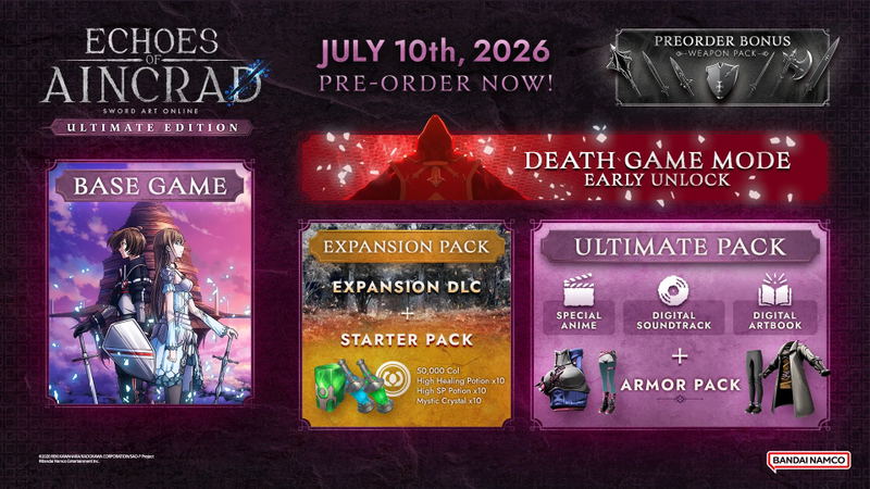 Echoes of Aincrad: Sword Art Online [Ultimate Edition] image 1