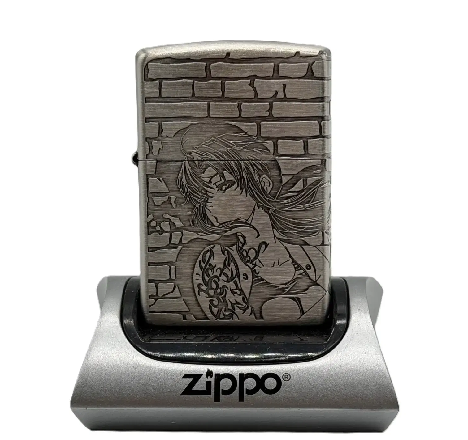 Black Lagoon 25th Anniversary Zippo Case Revy (No fuel or gas
