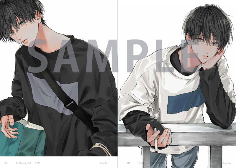 Boys Illustration Book: ENNUI image 3