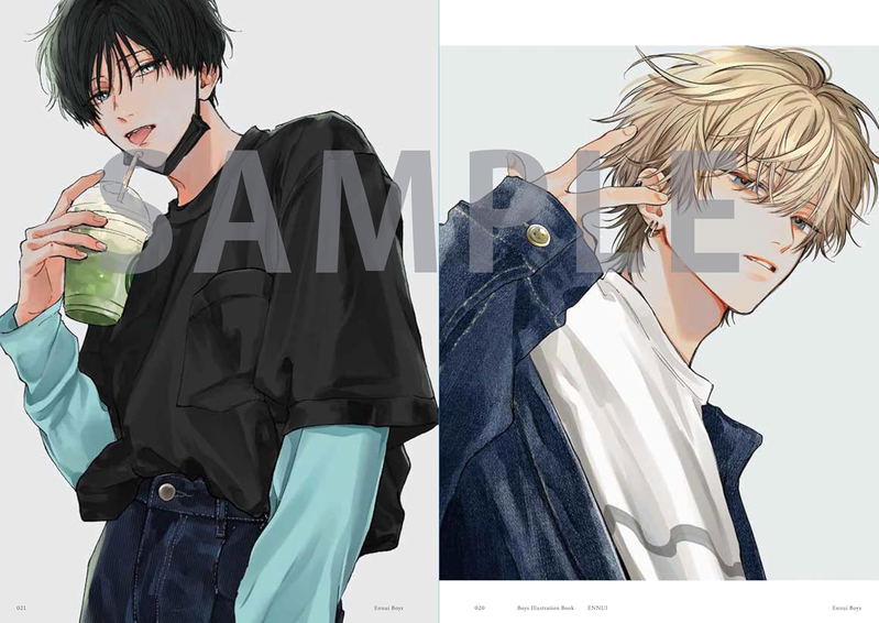 Boys Illustration Book: ENNUI image 4