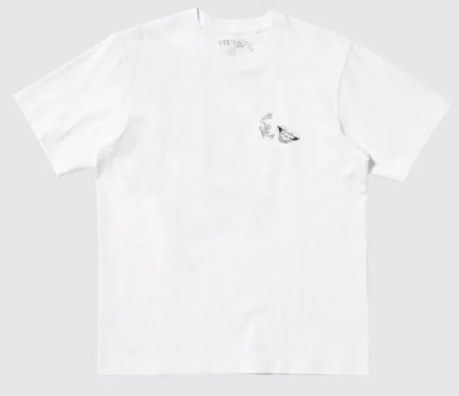 UT Manga 100th Jujutsu Kaisen Graphic T-Shirt (White | Size S) image 1