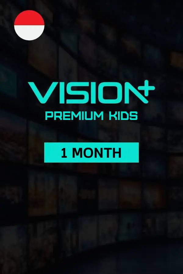 Vision+ Premium Kids 1 Month Subscription | Indonesia Account digital — Import Game Deal