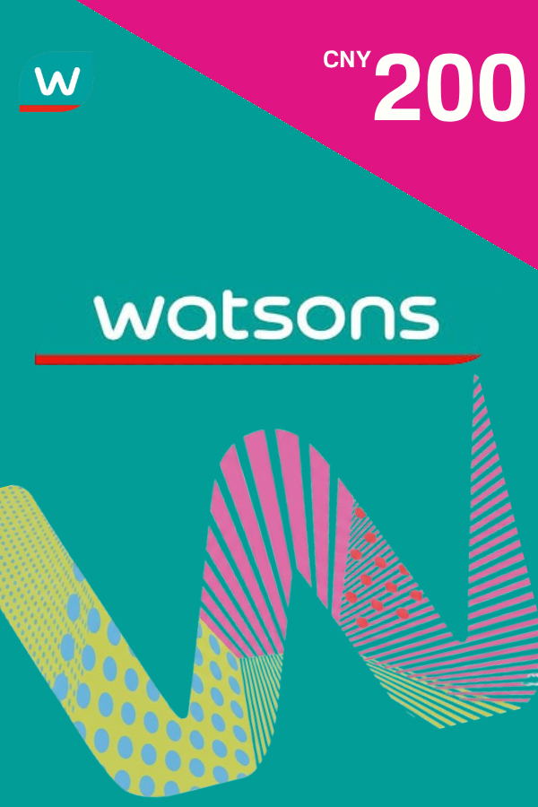 Watsons Gift Card 200 CNY | China Account digital — Import Game Deal