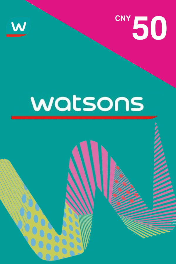 Watsons Gift Card 50 CNY | China Account digital — Import Game Deal