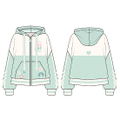 Character Vocal Series 01 Hatsune Miku Hatsune Miku Miku Hug Series Hoodie Flower Ver. thumbnail 1