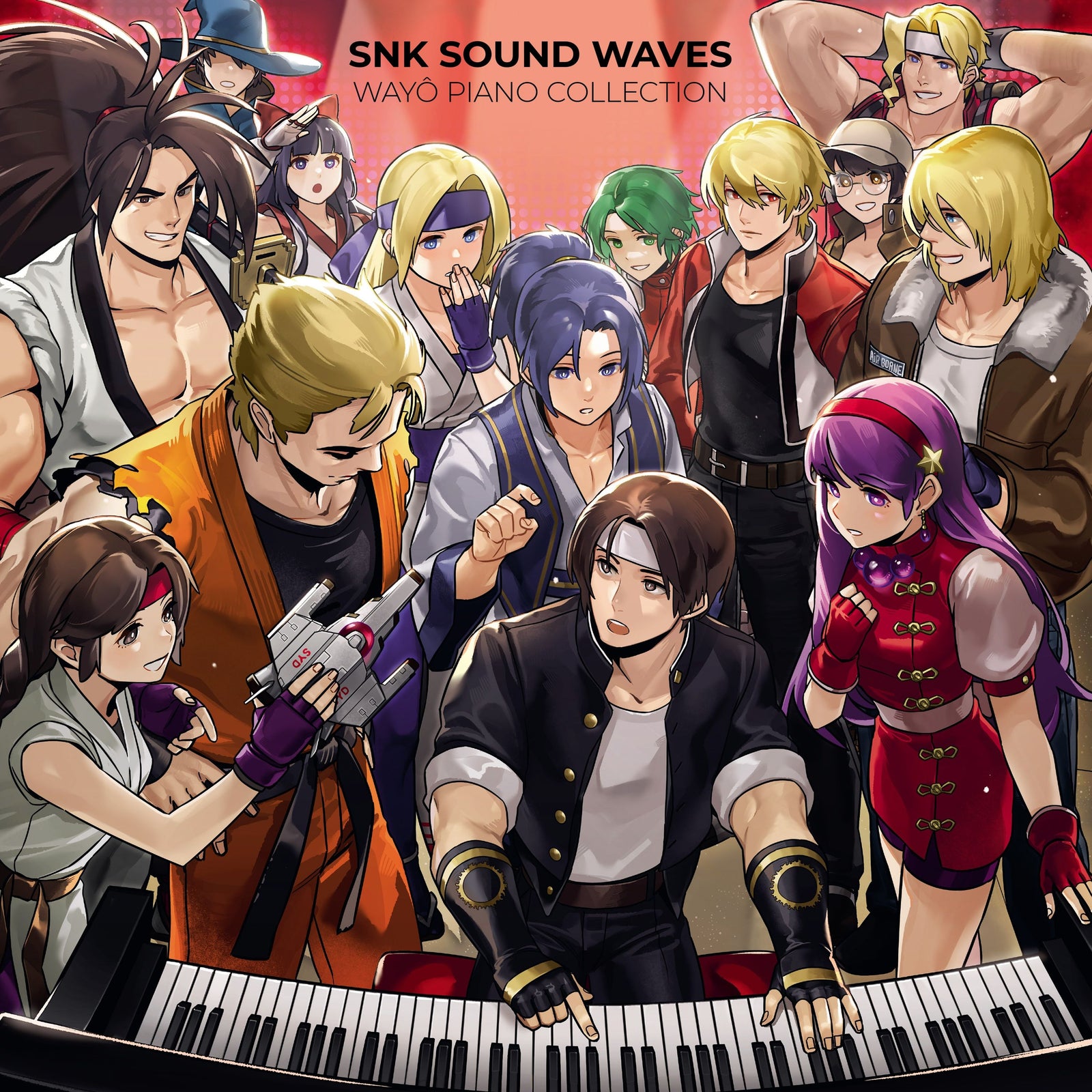 SNK Sound Waves - Wayo Piano Collection (Black Vinyl) (SNK Sound Team)