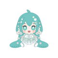 Character Vocal Series 01 Hatsune Miku Hatsune Miku Miku Hug Series Huggy Doll Plus Plushie Flower Ver. thumbnail 1