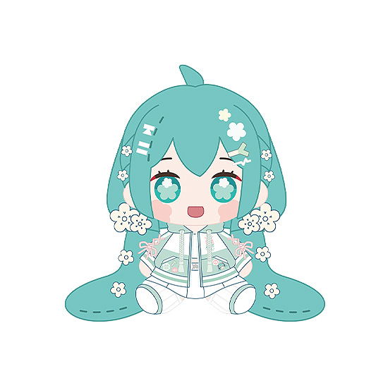 Character Vocal Series 01 Hatsune Miku Hatsune Miku Miku Hug Series Huggy Doll Plus Plushie Flower Ver. image 1