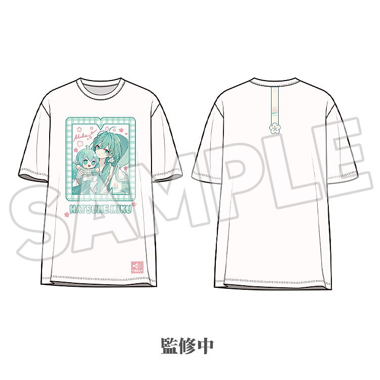 Character Vocal Series 01 Hatsune Miku Hatsune Miku Miku Hug Series T-shirt Flower Ver. image 2