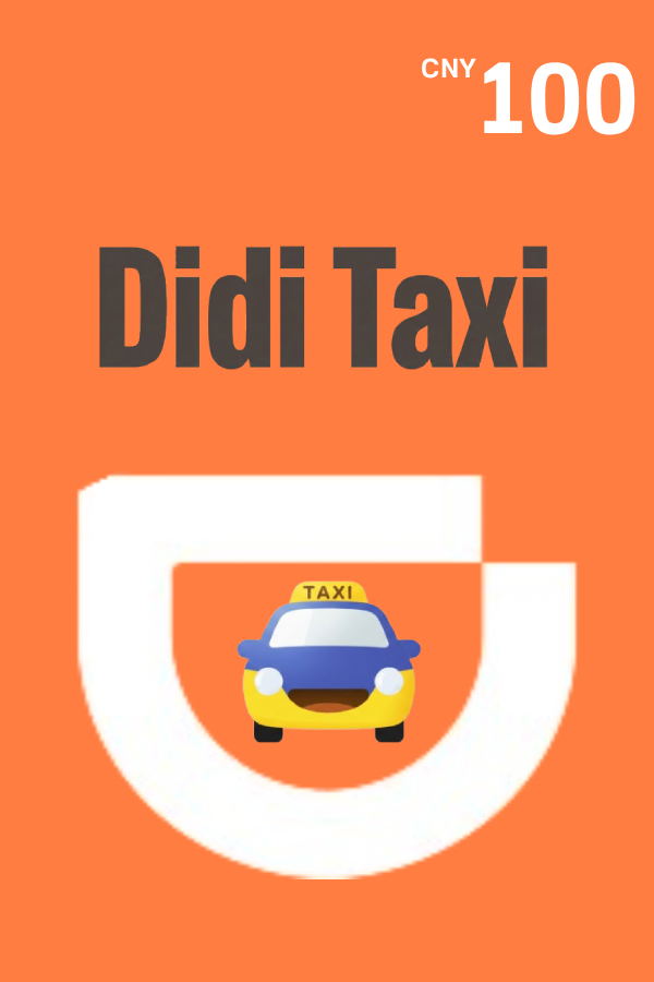 Didi Taxi Gift Card 100 CNY | China Account digital — Import Game Deal