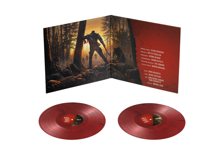 Dying Light: The Beast Original Soundtrack (Red Black Marbled Vinyl) (Olivier Deriviere)