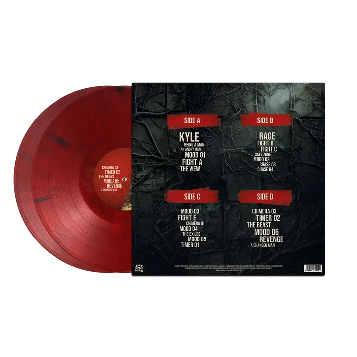 Dying Light: The Beast Original Soundtrack (Red Black Marbled Vinyl) image 4