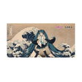Hokusai Katsushika x Hatsune Miku by iXima Bath Towel The Great Wave Off Kanagawa (Re-run) thumbnail 1